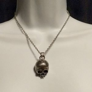 Spooky Box Club Skull Necklace